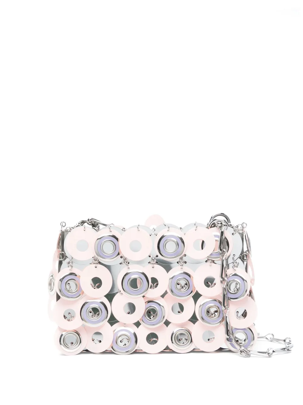 Rabanne сумка на плечо Sparkle Disks | серебристый | Image 1