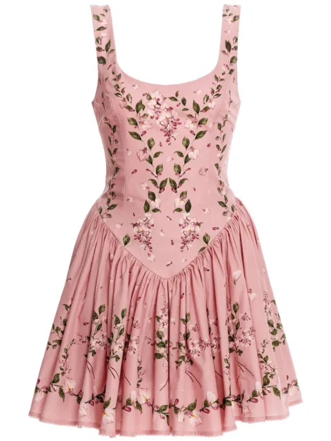 Agua By Agua Bendita Pluma Wisteria dress
