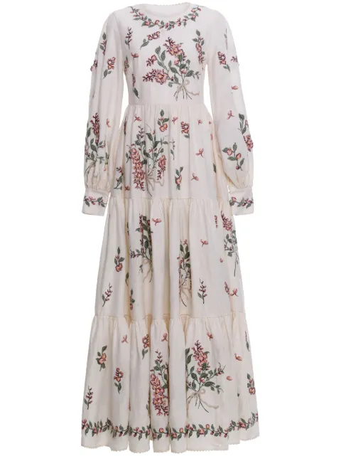 Agua By Agua Bendita Nuez maxi dress