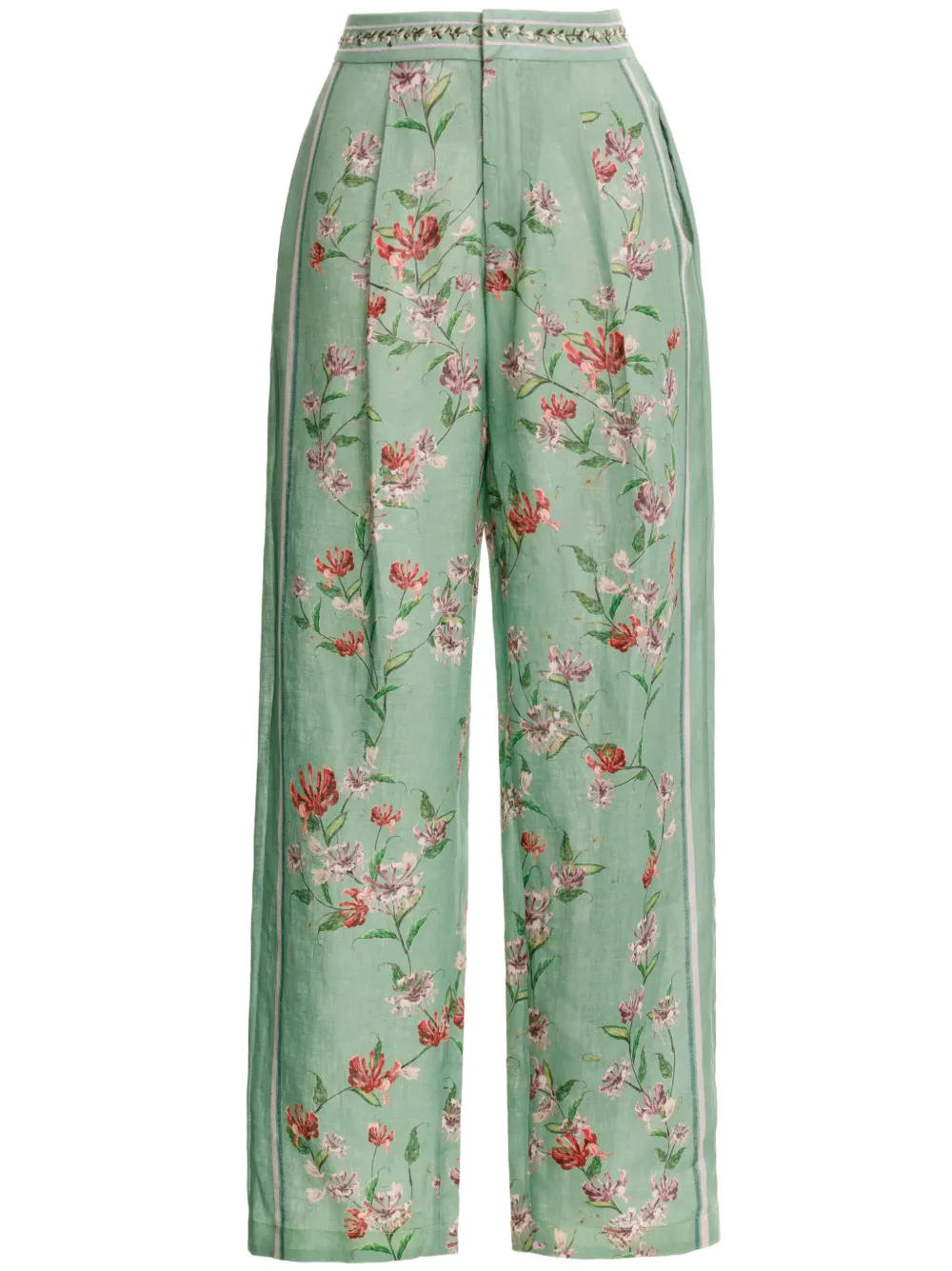 Agua By Agua Bendita Florecer trousers | Green | Image 1