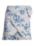 Agua By Agua Bendita Agustina Bougainvillea pareo - White