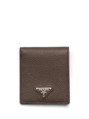 PRADA財布 PRADA】ソフトルックスレザー 財布 (PRADA/折りたたみ財布