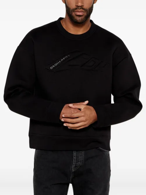 Sweat à logo embossé - DSQUARED2 - Modalova