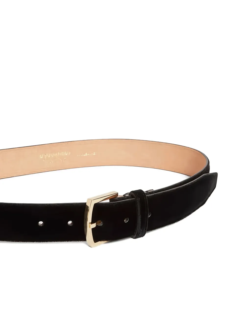 DSQUARED2 Fluwelen gespriem - Zwart