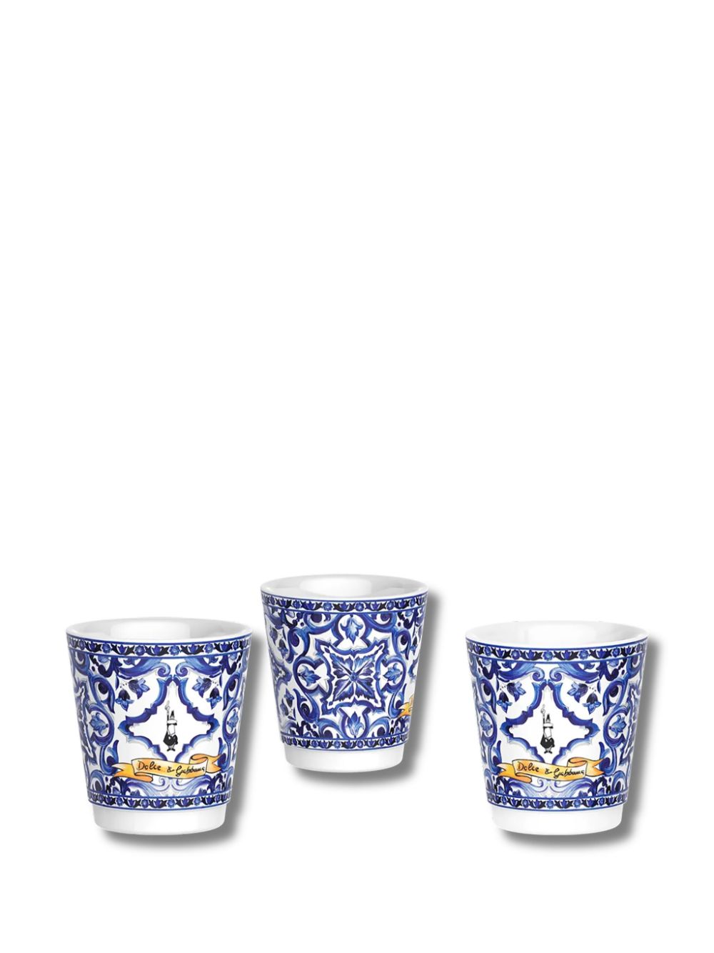 Bialetti x Dolce & Gabanna Moka Express Blu Mediterraneo set - Blauw