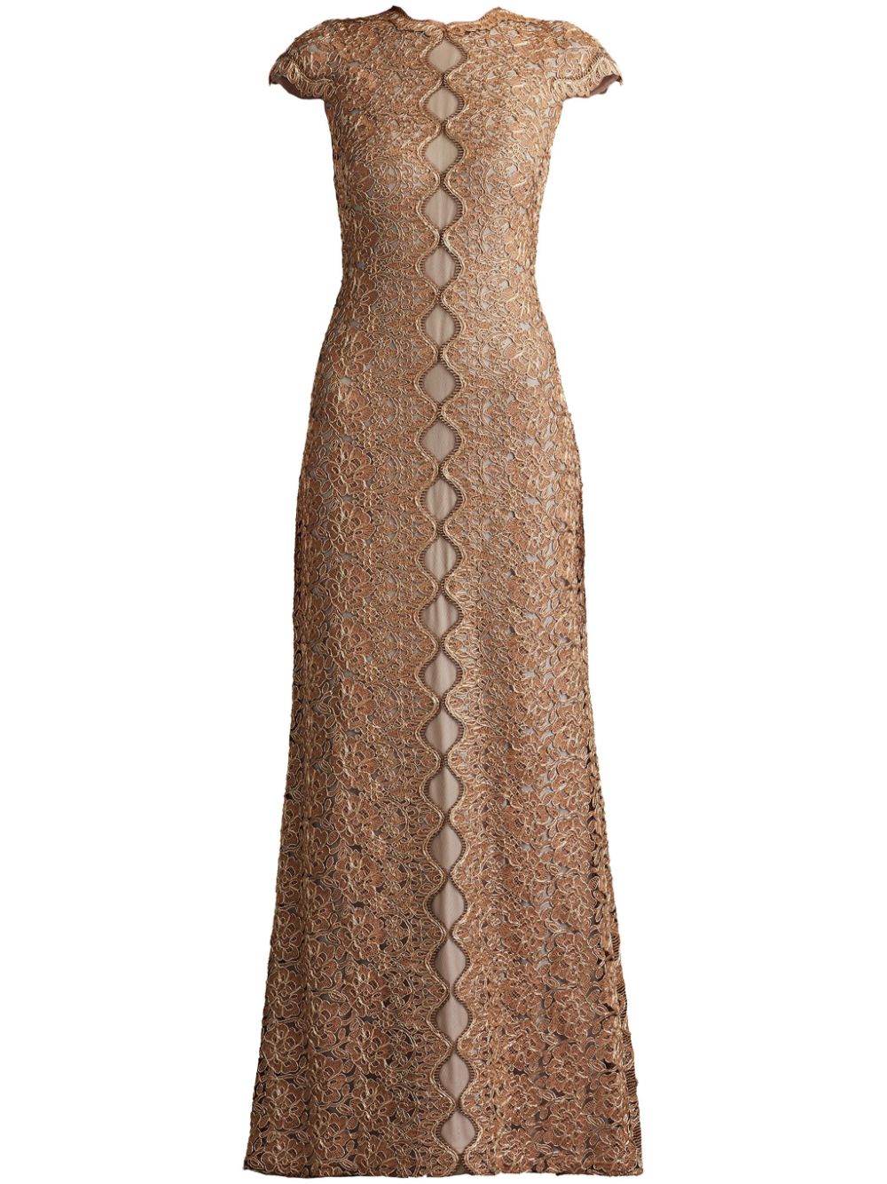 Tadashi Shoji Etters gown - Neutrals