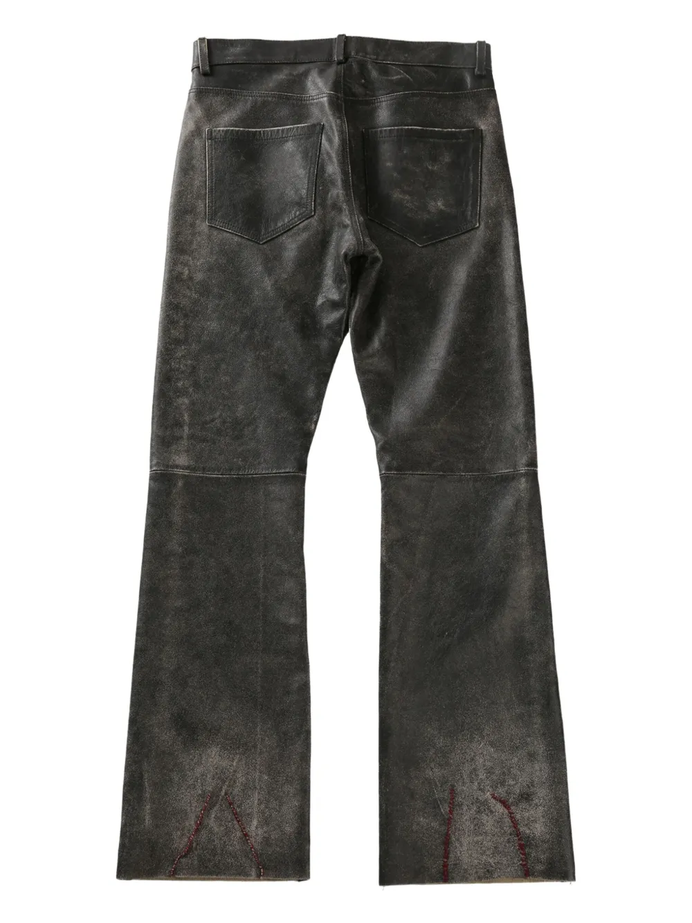 Enfants Riches Déprimés leather trousers - Zwart