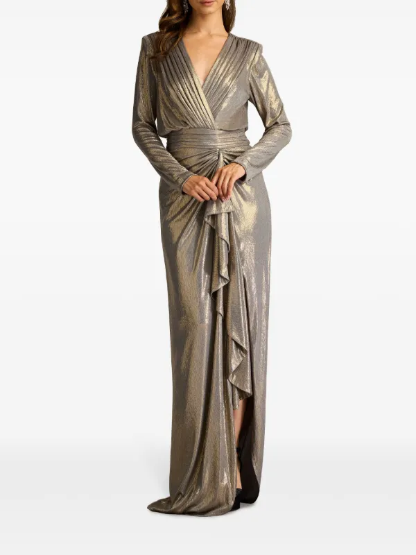 Tadashi Shoji Markum Gown | Gold | FARFETCH