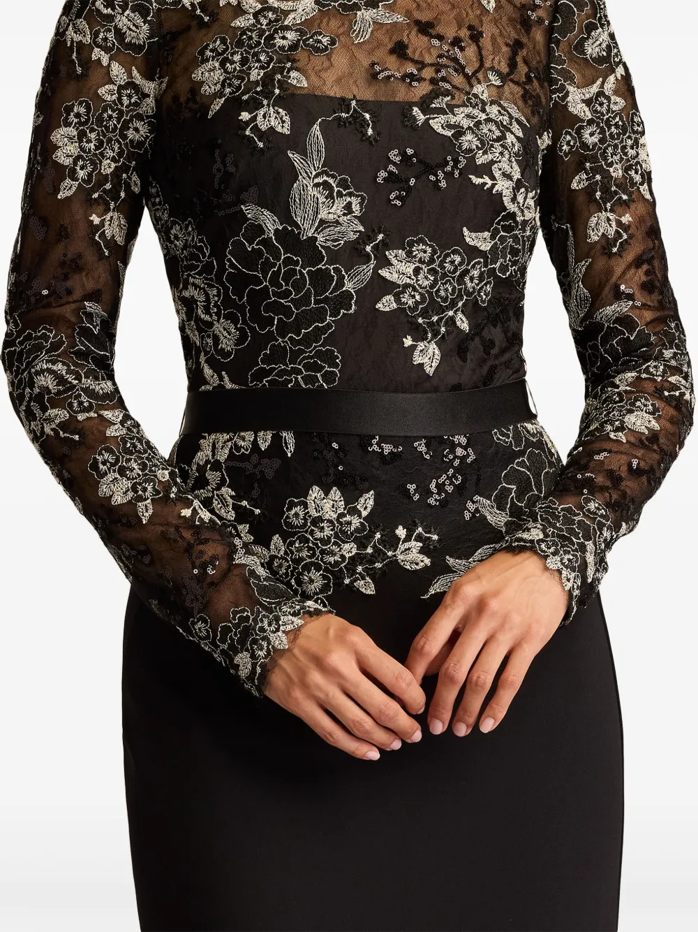 Tadashi Shoji Avondjurk Zwart