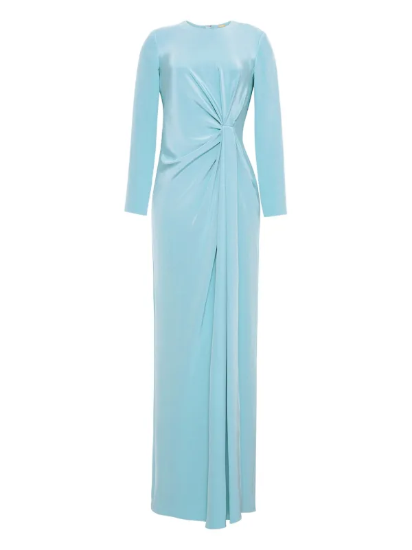 adam lippes silk dress Adam Lippes Larys Layered Asymmetric Cape-effect Silk-charmeuse Maxi Dress - Women - Cream Dresses