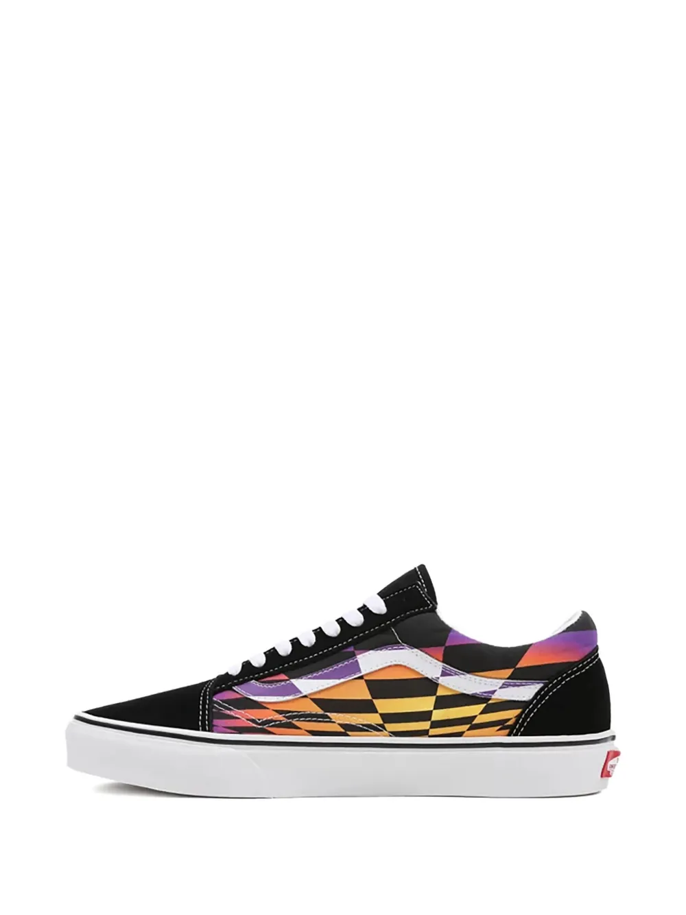 Vans Old Skool "graphic Checker" Sneakers In Black
