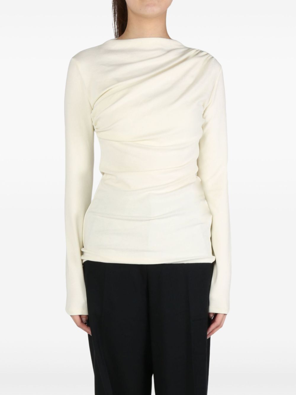 ATELIER NEW YORK draped top