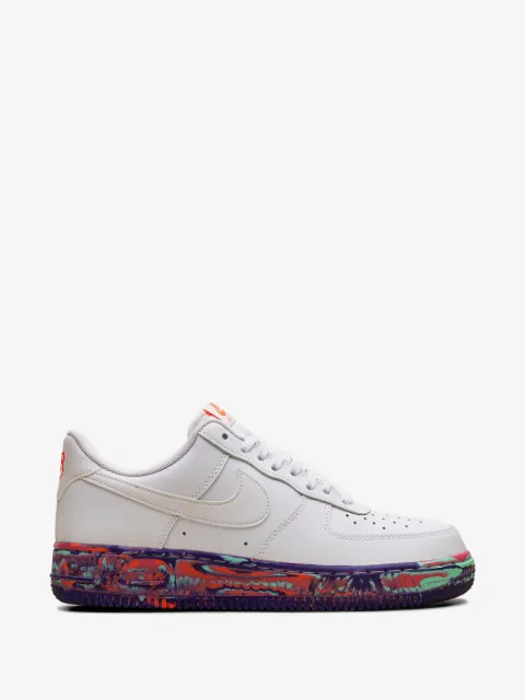 Nike Air Force 1 Low marble-effect sneakers
