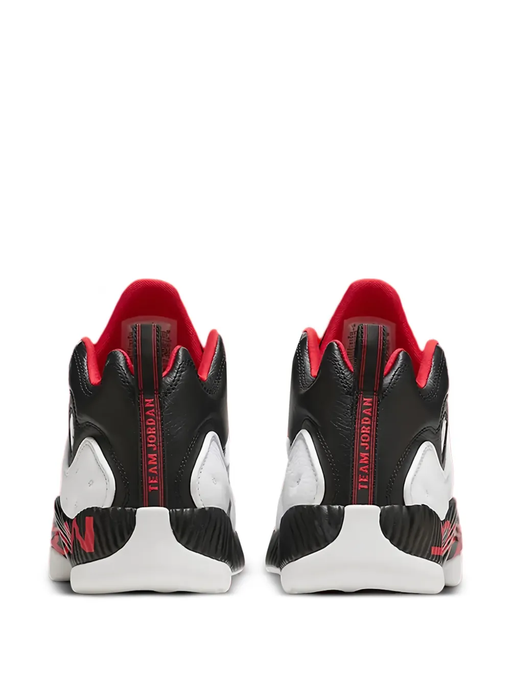 Jordan Jumpman Team 2 "Chicago Home White Black True Red" sneakers Wit