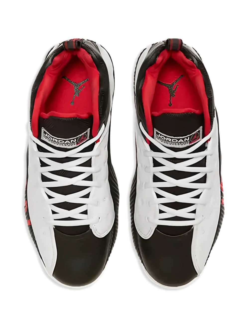 Jordan Jumpman Team 2 "Chicago Home White Black True Red" sneakers Wit