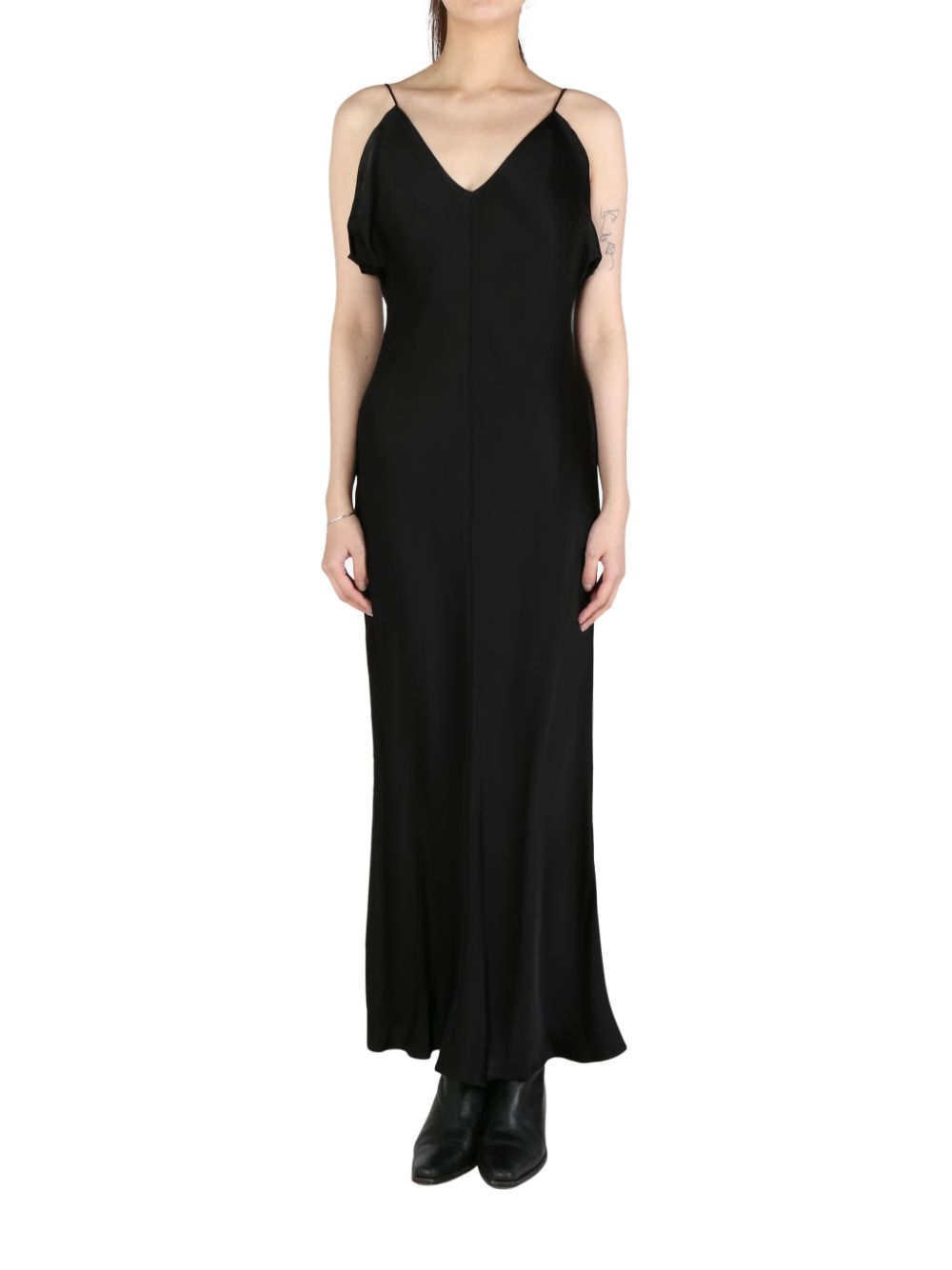 V-neck maxi dress