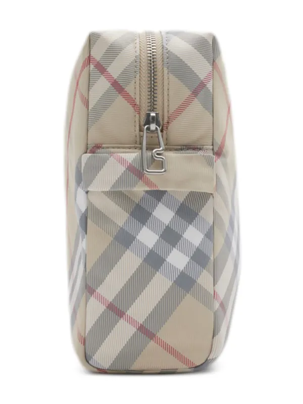 Burberry Kids Check Changing Pouch | Neutrals | FARFETCH