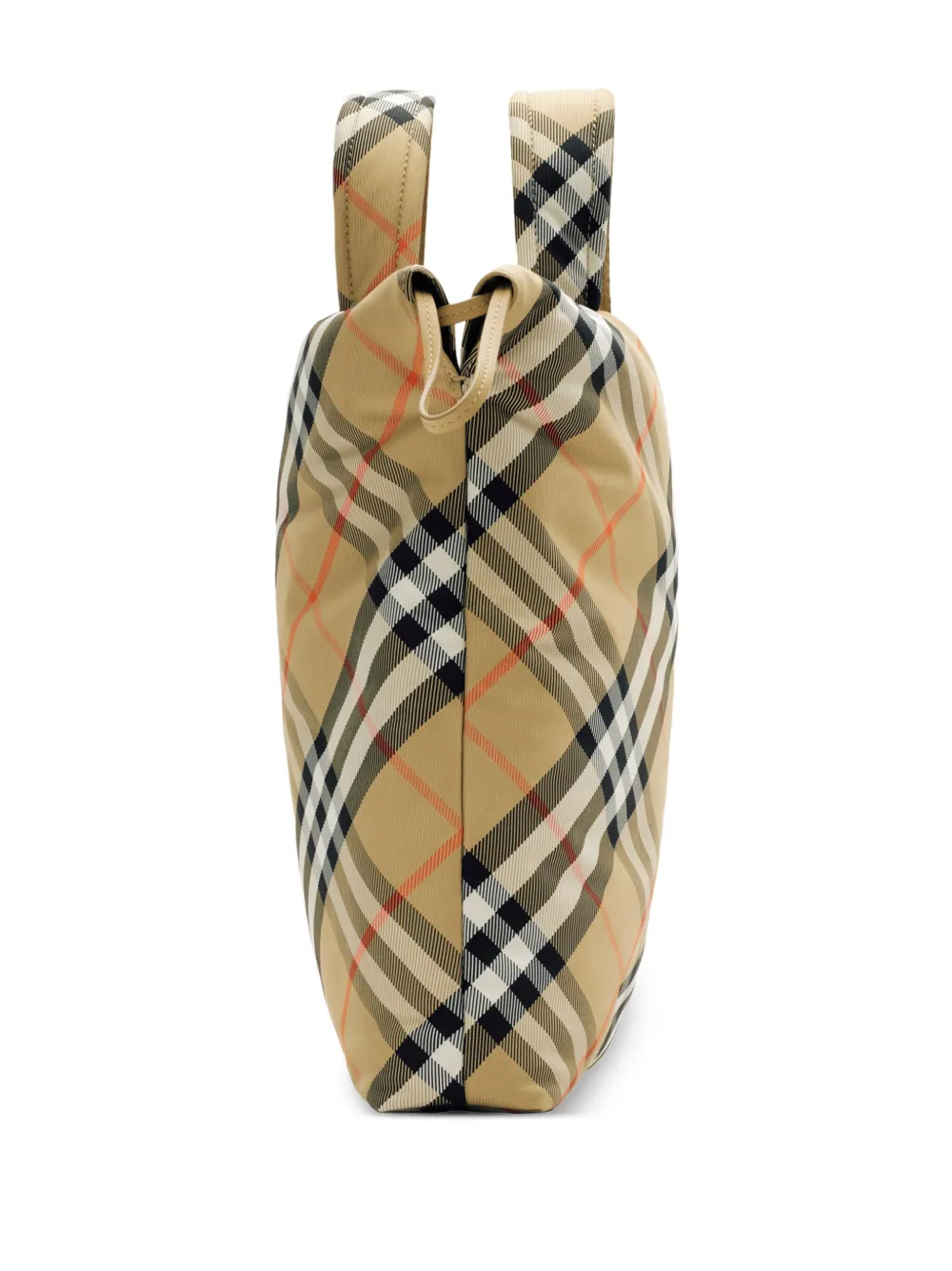 Burberry Kids Geruite shopper Beige