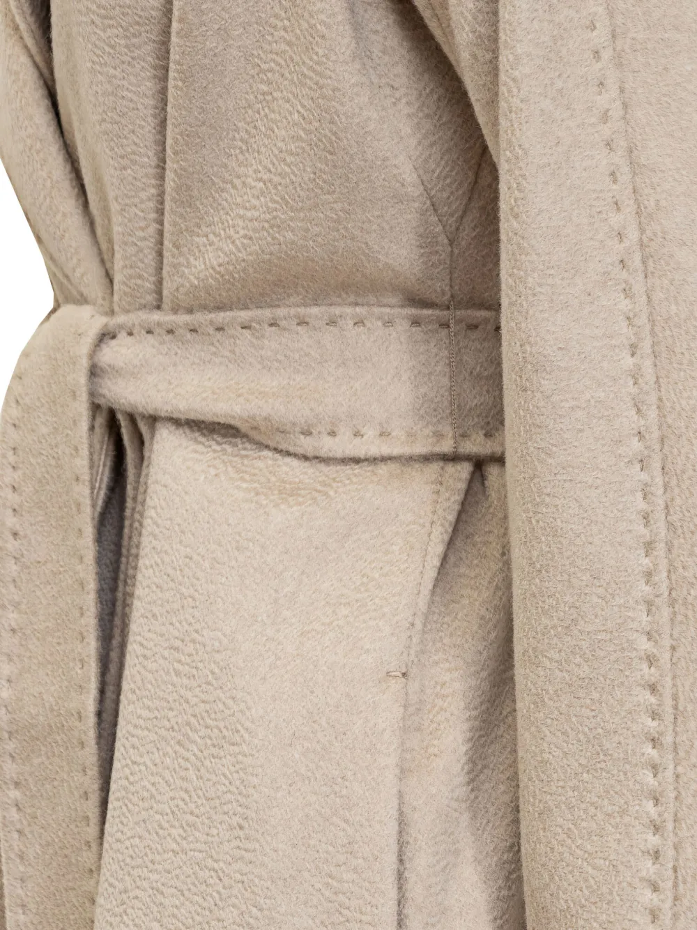 Max Mara Jas met ceintuur Beige