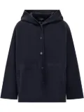 Weekend Max Mara hooded wool coat - Blue