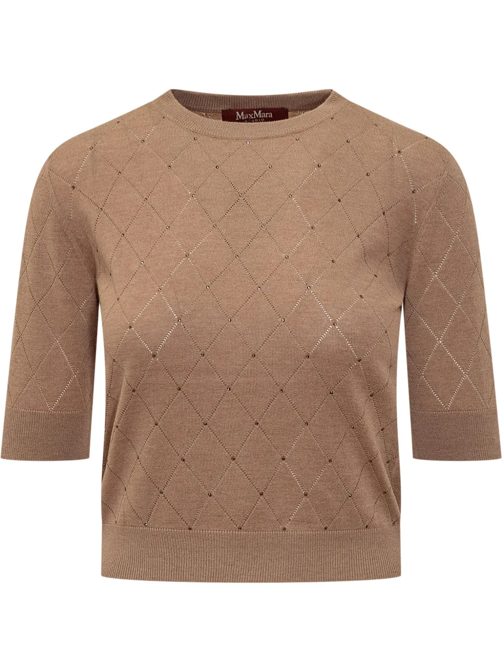 Max Mara Patrik トップ - ブラウン Max Mara Patrik トップ - ブラウン
