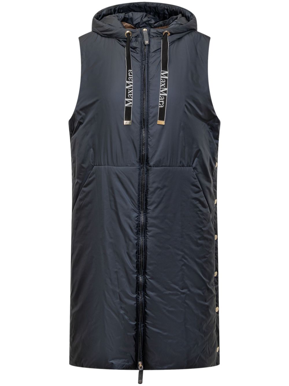 water-repellent canvas gilet