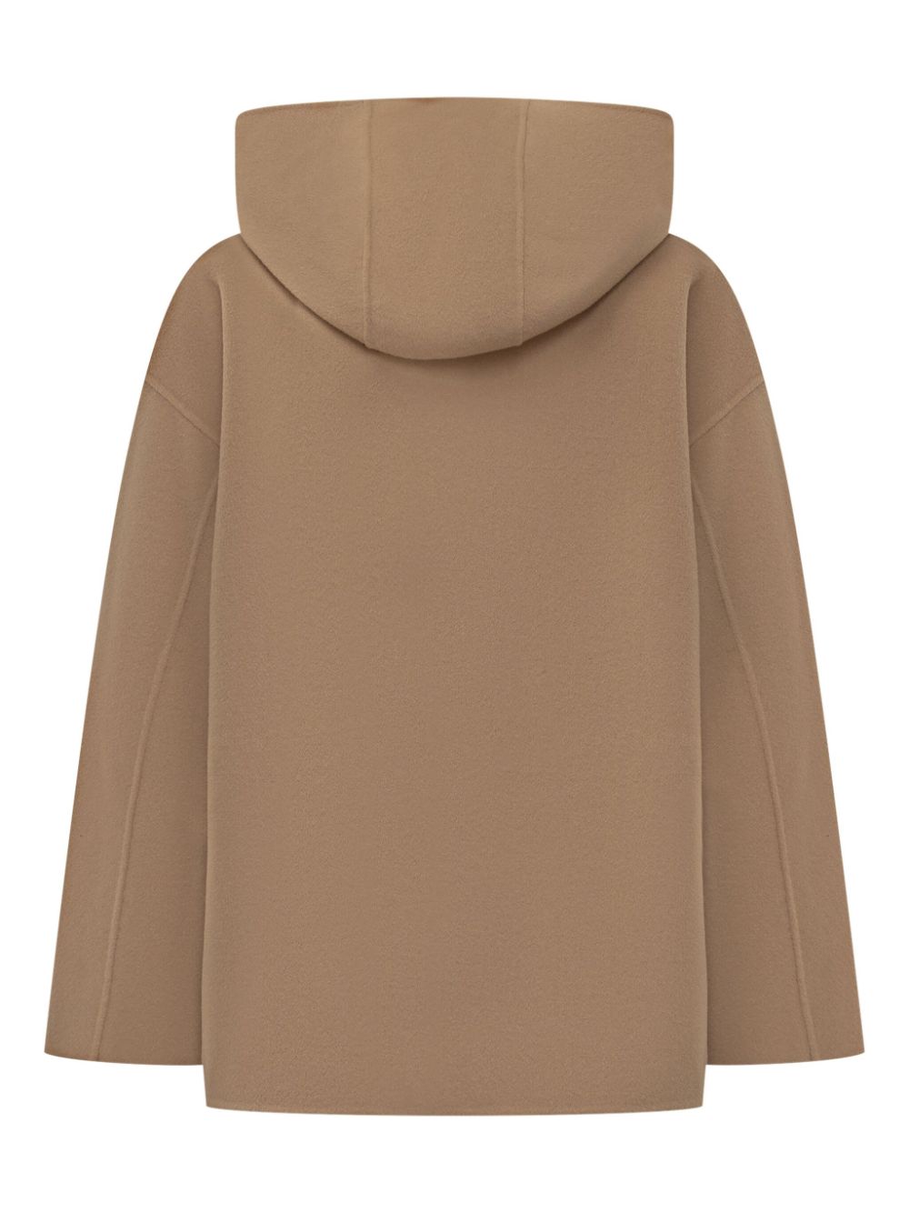 Weekend Max Mara hooded wool coat - Beige