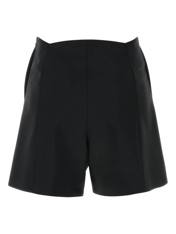 ショートパンツ GIVENCHY Women Shorts  Burmudas BW515F100H 001 Black Bermuda shorts in wool in - black | Givenchy US