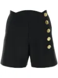Givenchy decorative-button shorts - Black