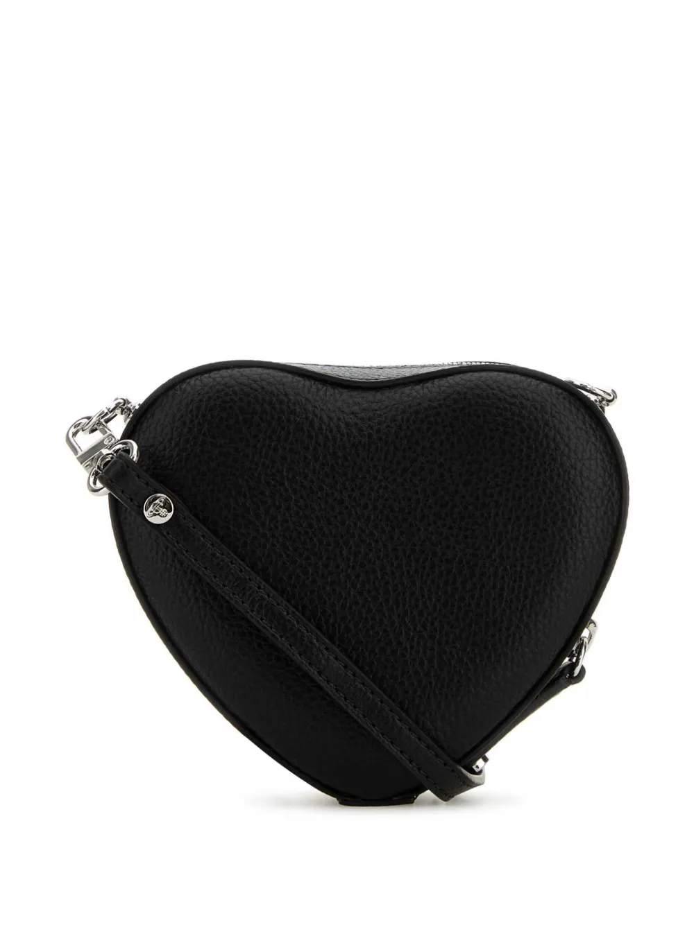 Vivienne Westwood Heart mini crossbodytas - Zwart