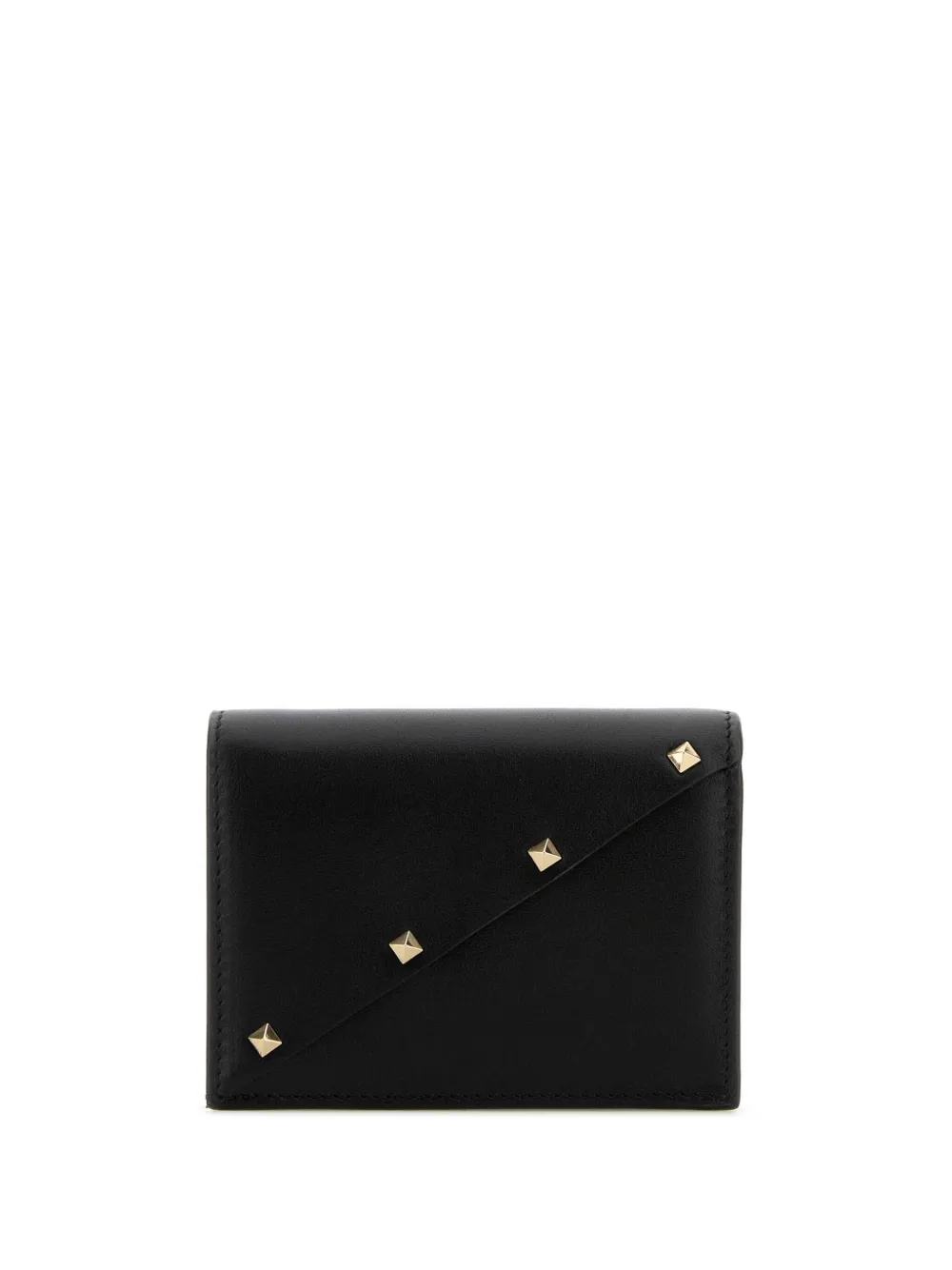 Valentino Garavani Portemonnee met rockstuds Zwart