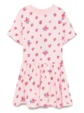 Kenzo Kids graphic-print dress - Pink