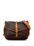 Louis Vuitton Pre-Owned 1995 Monogram Saumur 35 crossbody bag - Brown