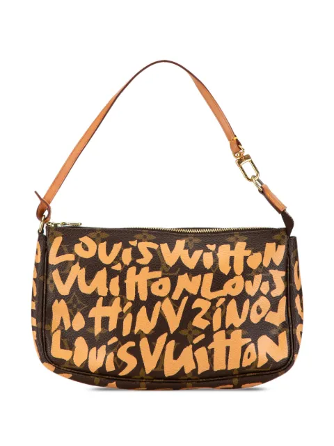 Cheap Louis Vuitton Pre-Owned 2001 x Stephen Sprouse Monogram Graffiti Pochette Accessoires shoulder bag WOMEN