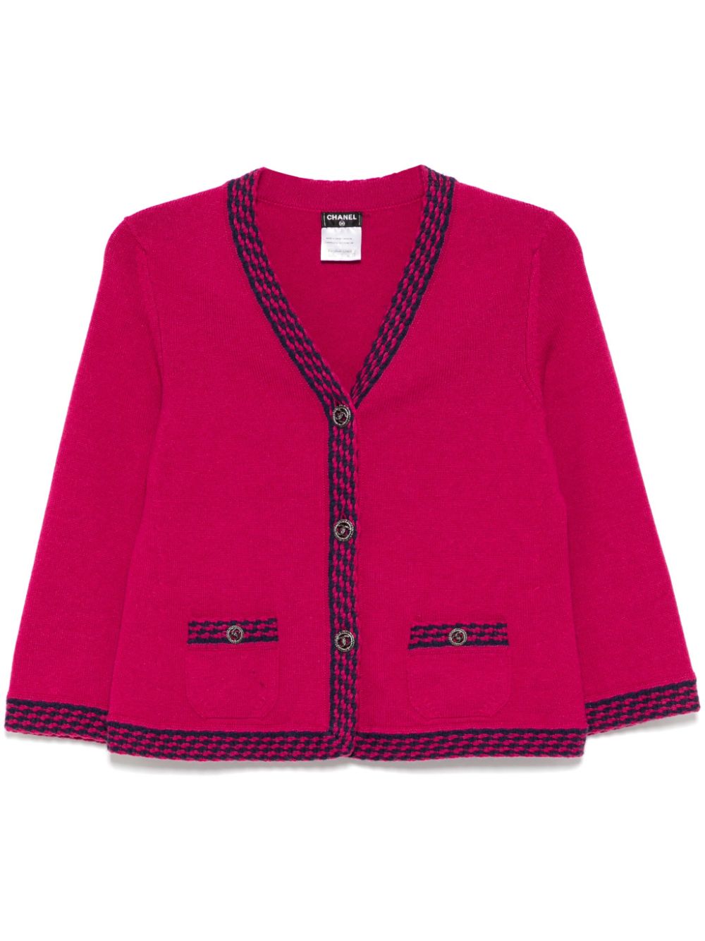 2010s CC button cardigan