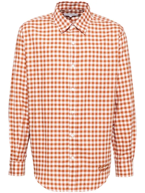 Chemise à carreaux vichy - Maison Kitsuné - Modalova