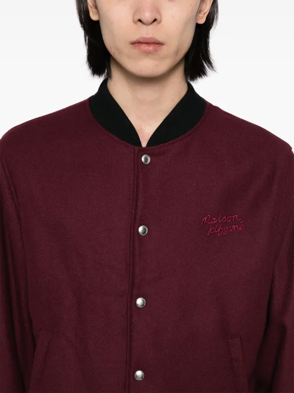 Maison Kitsuné ボンバージャケット | レッド | FARFETCH JP