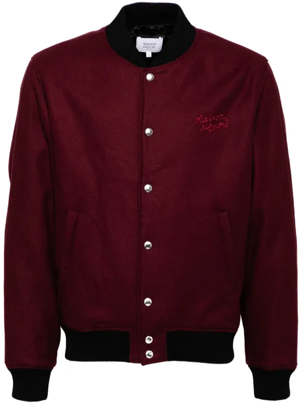 Maison Kitsuné ボンバージャケット | レッド | FARFETCH JP