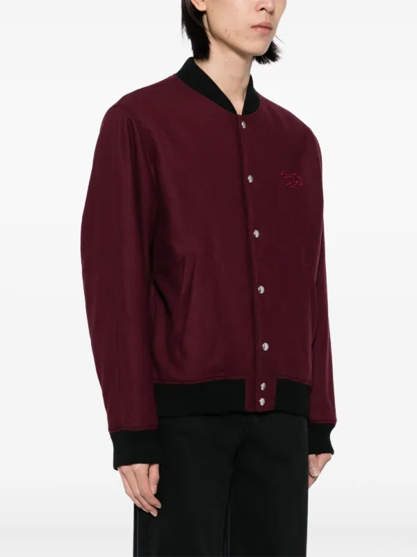 Maison Kitsuné ボンバージャケット | レッド | FARFETCH JP