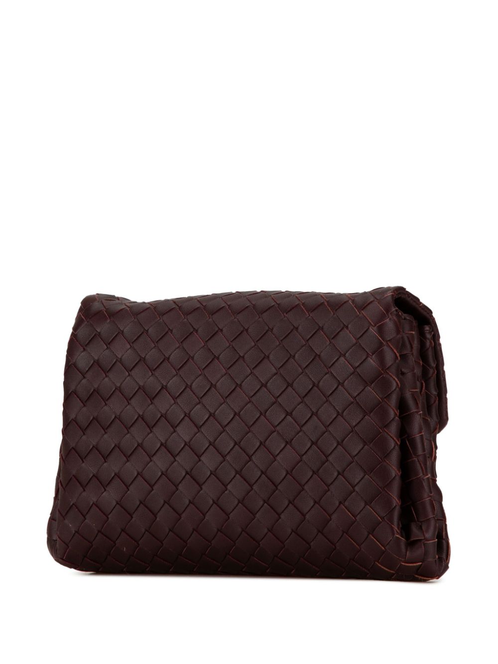 Bottega Veneta Pre-Owned 2012-2022 Intrecciato clutch bag - Rood