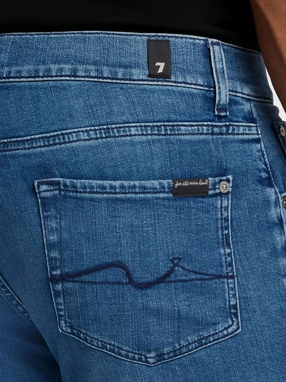 7 For All Mankind Classic Jeans In Blue