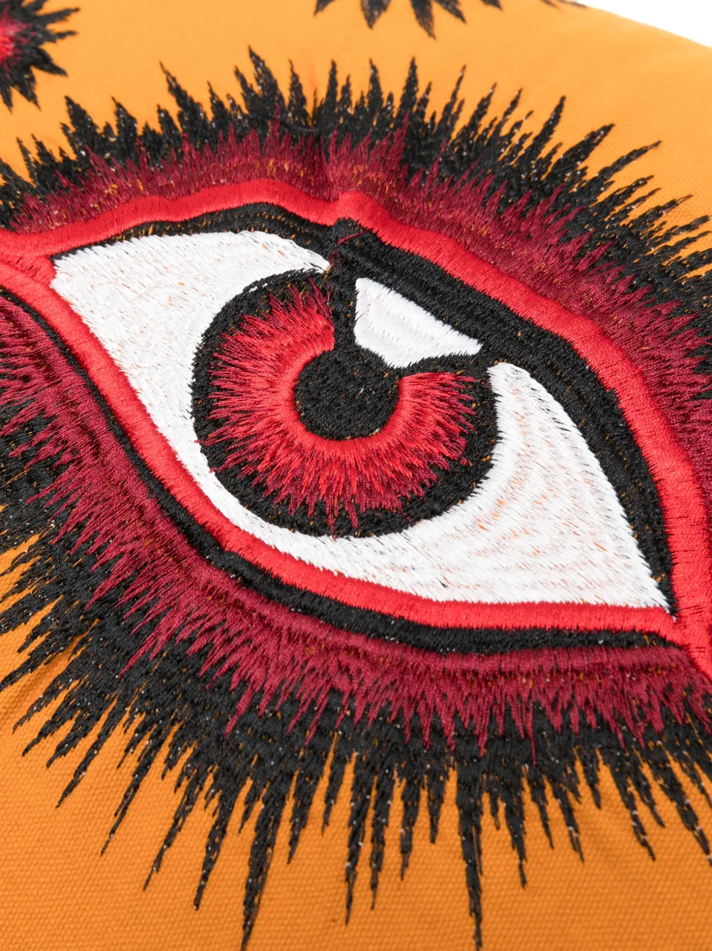 Les-ottomans Eye Cushion (60cm X 40cm) In Orange