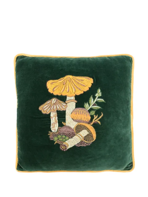 Les-Ottomans embroidered velvet cushion (50cm x 50cm)