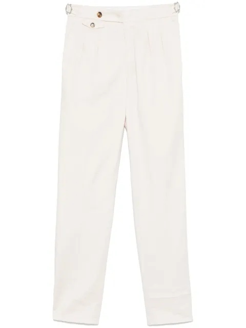 Brunello Cucinelli pantalon court à détails plissés