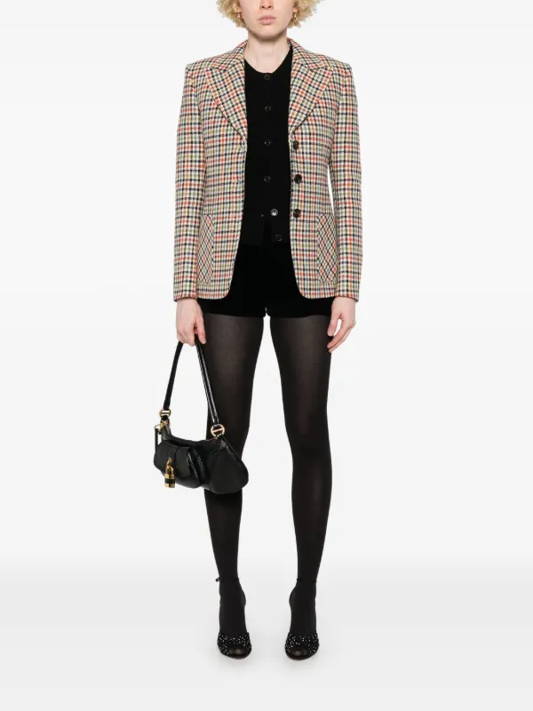 Chloé Checked Tailored Blazer | Neutrals | FARFETCH