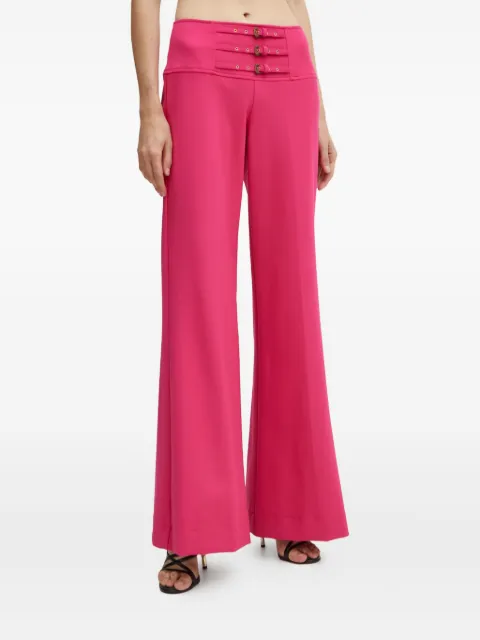 Versace Jeans Couture buckle-detail trousers