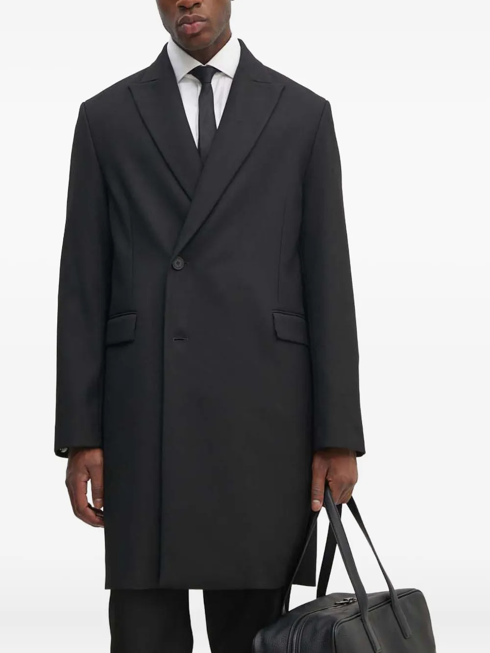 Versace Jeans Couture abrigo con botones | negro | Image 1