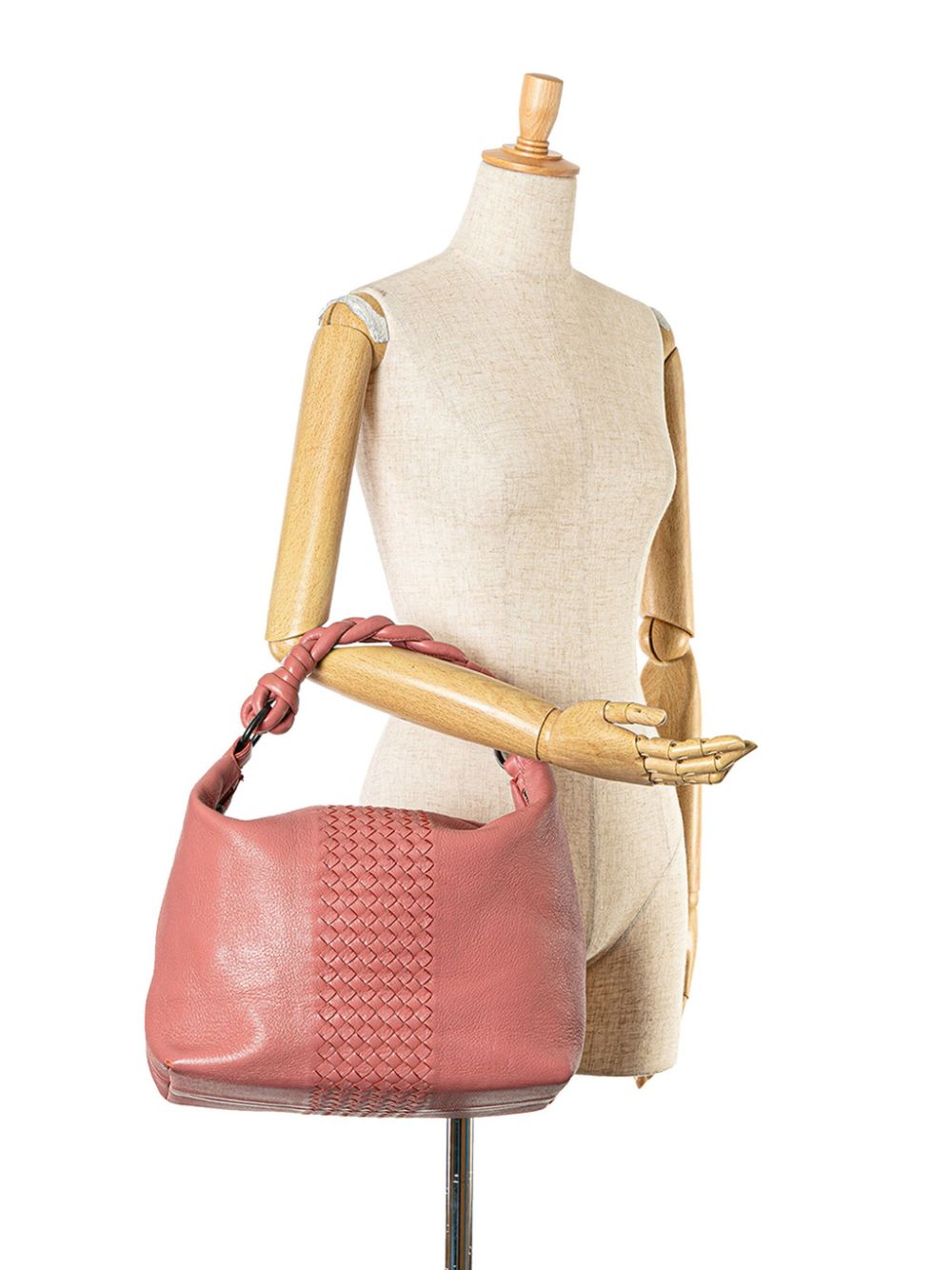 Bottega Veneta Pre-Owned 2007 Nappa Intrecciato Trimmed handbag - Pink