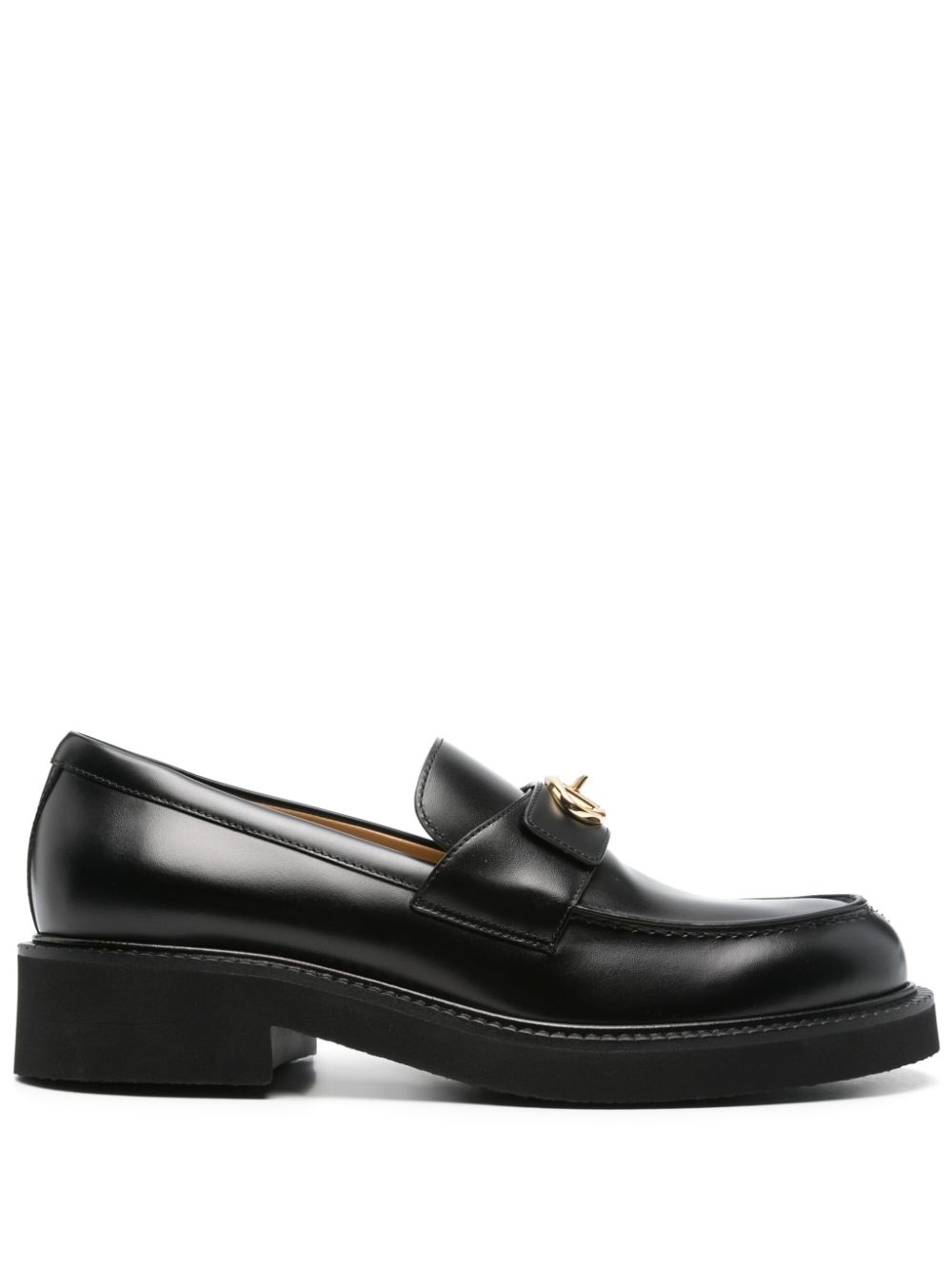 Valentino Garavani Pre-Owned VLogo loafers - Black