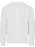 Vilebrequin cable-knit sweater - White